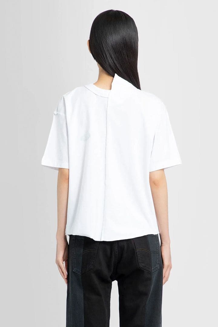 Hodakova hodakova asymmetric split tシャツ