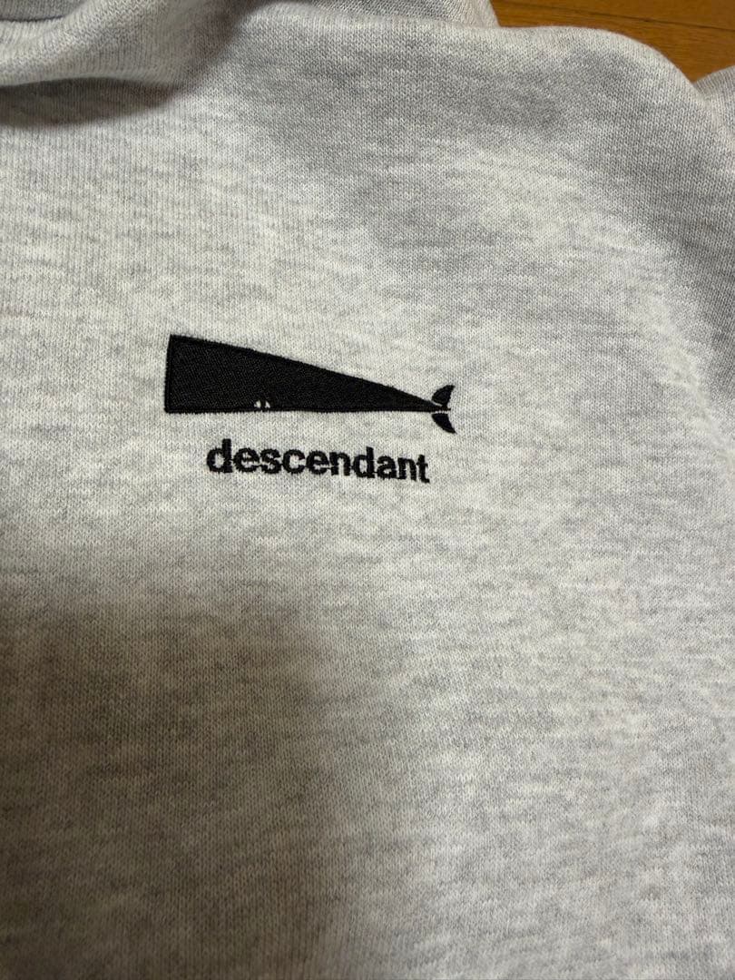 年末価格　DESENDANT 新品未使用　セットアップ　グレー　サイズ2