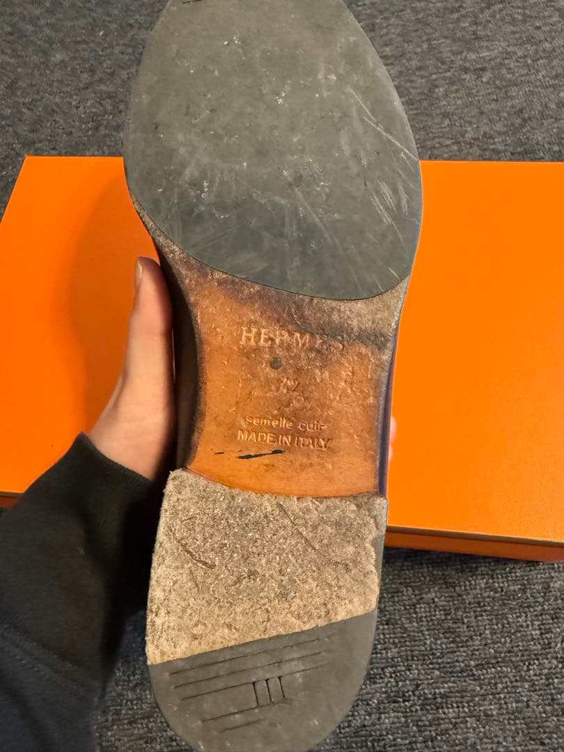 エルメス　革靴