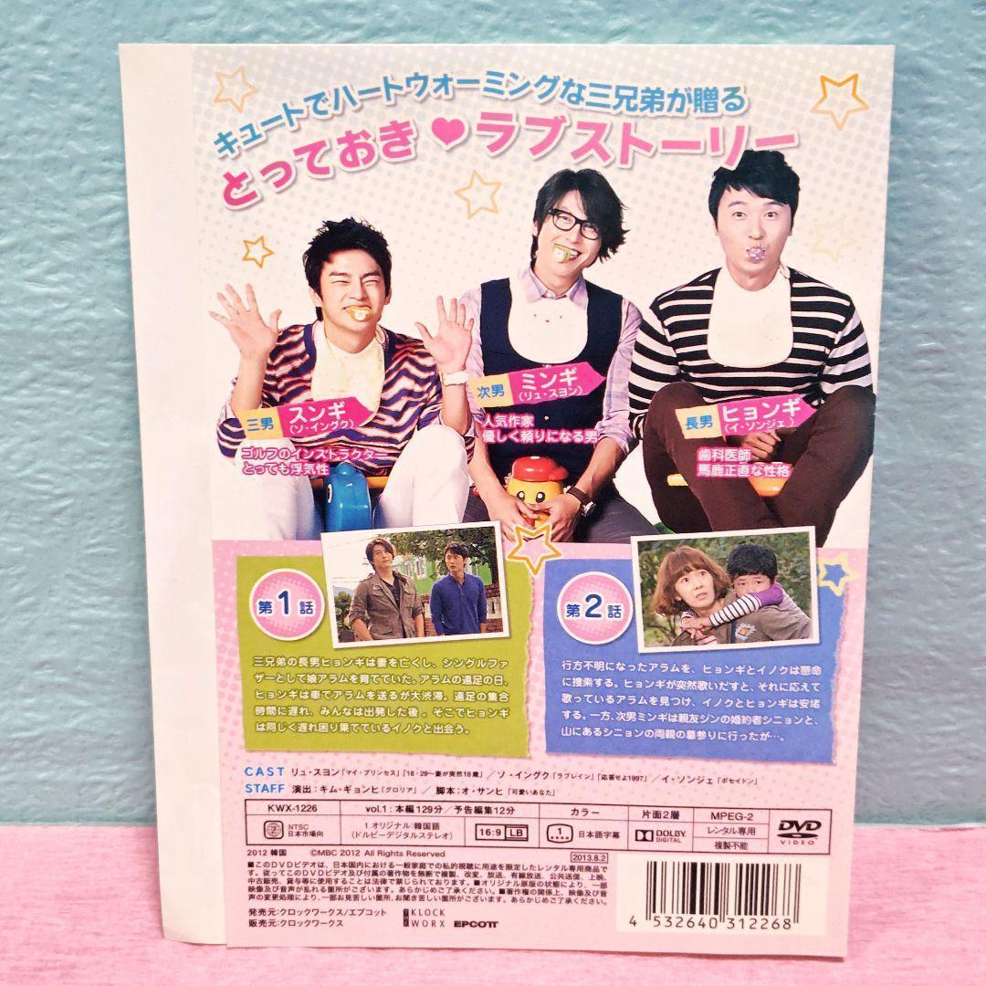 「マイ・ラブリー・ブラザーズ」DVD 全25巻完結セット 韓国ドラマ