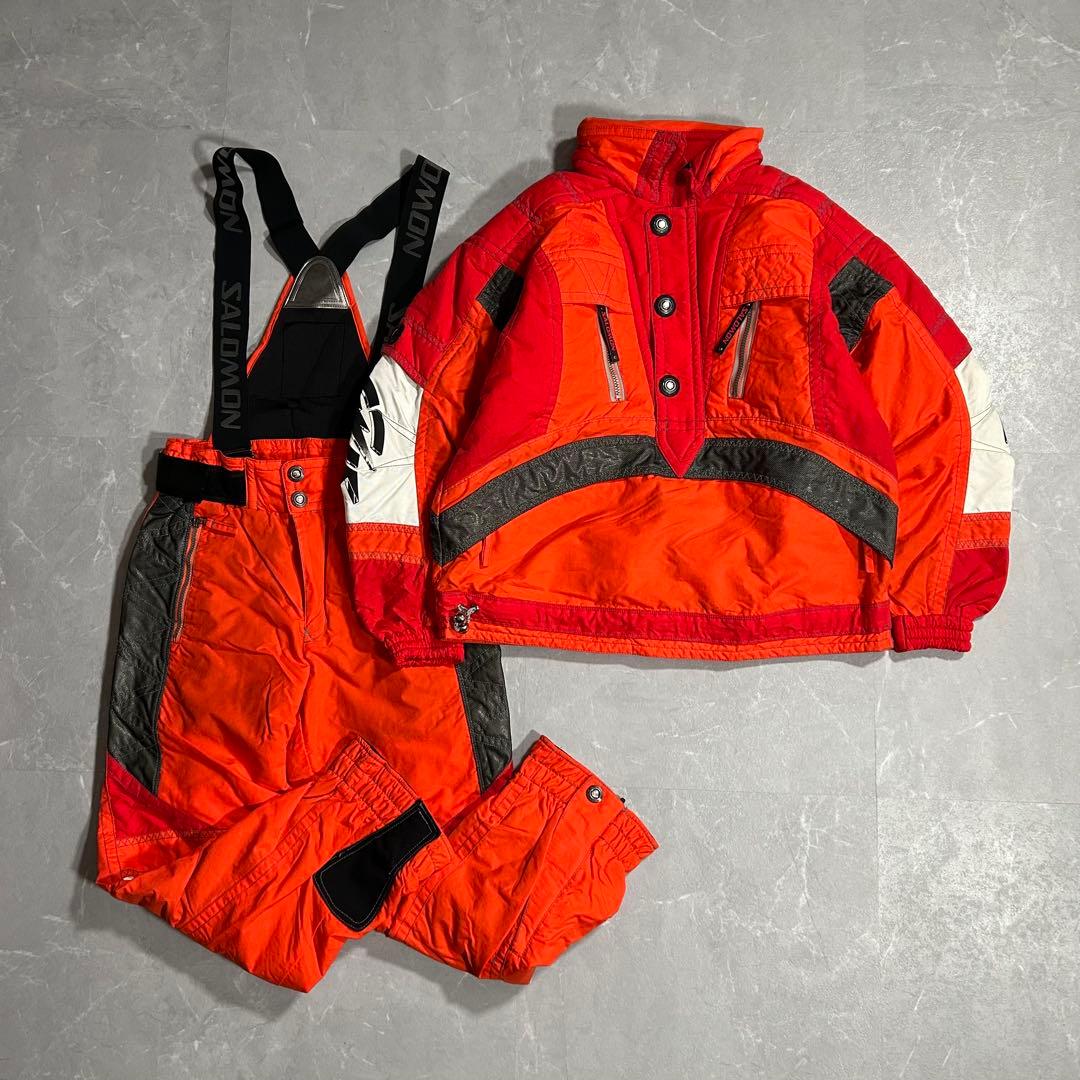 SALOMON スキーウェア 上下 スノーボード メンズ Lサイズ セットアップ