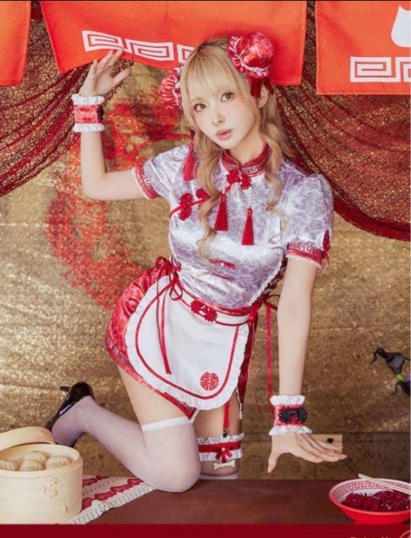 マリームーン ラーメンチャイナガール ホワイト