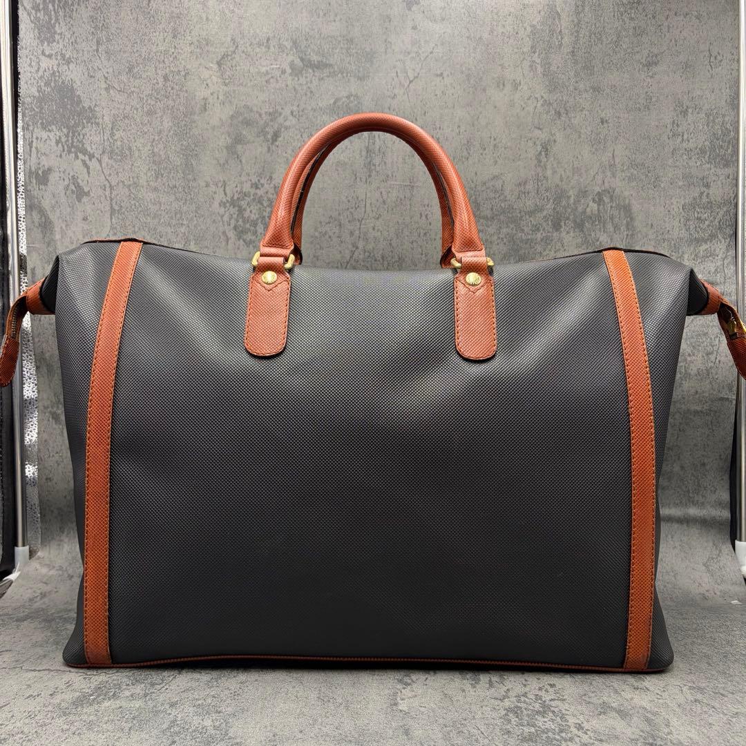 極美品 ボッテガヴェネタ マルコポーロ ゴルフバッグ ボストンバッグ メンズ 黒