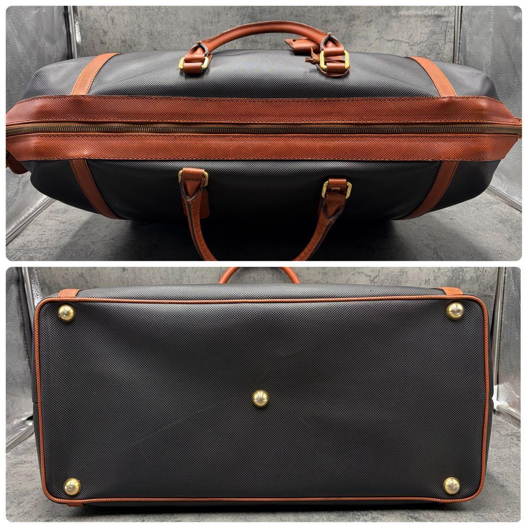 極美品 ボッテガヴェネタ マルコポーロ ゴルフバッグ ボストンバッグ メンズ 黒