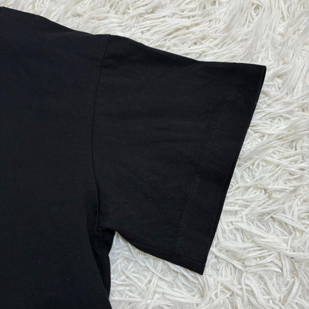 12419✨フェンディキッズ ビッグロゴ Tシャツ カットソー 黒 12A