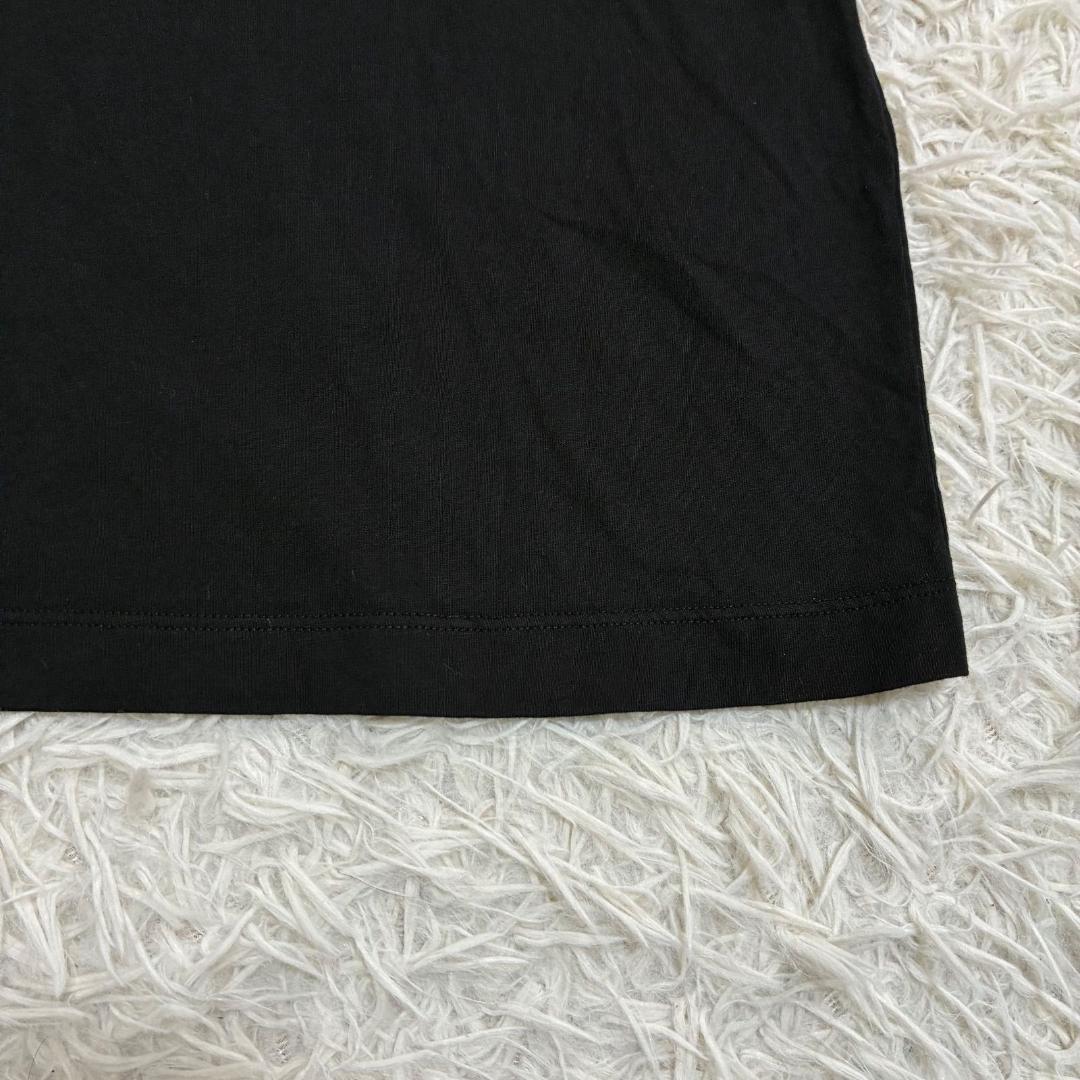 12419✨フェンディキッズ ビッグロゴ Tシャツ カットソー 黒 12A