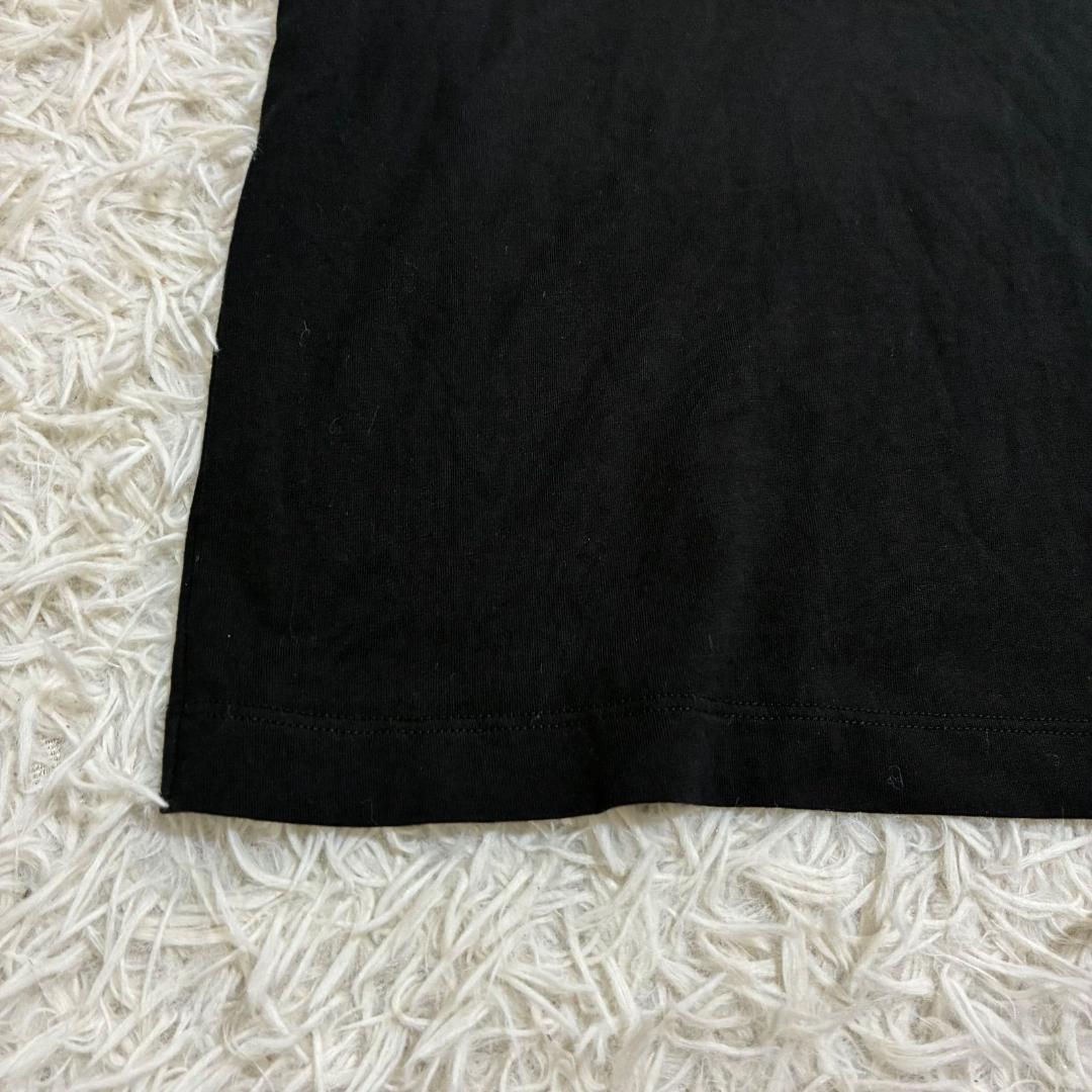 12419✨フェンディキッズ ビッグロゴ Tシャツ カットソー 黒 12A