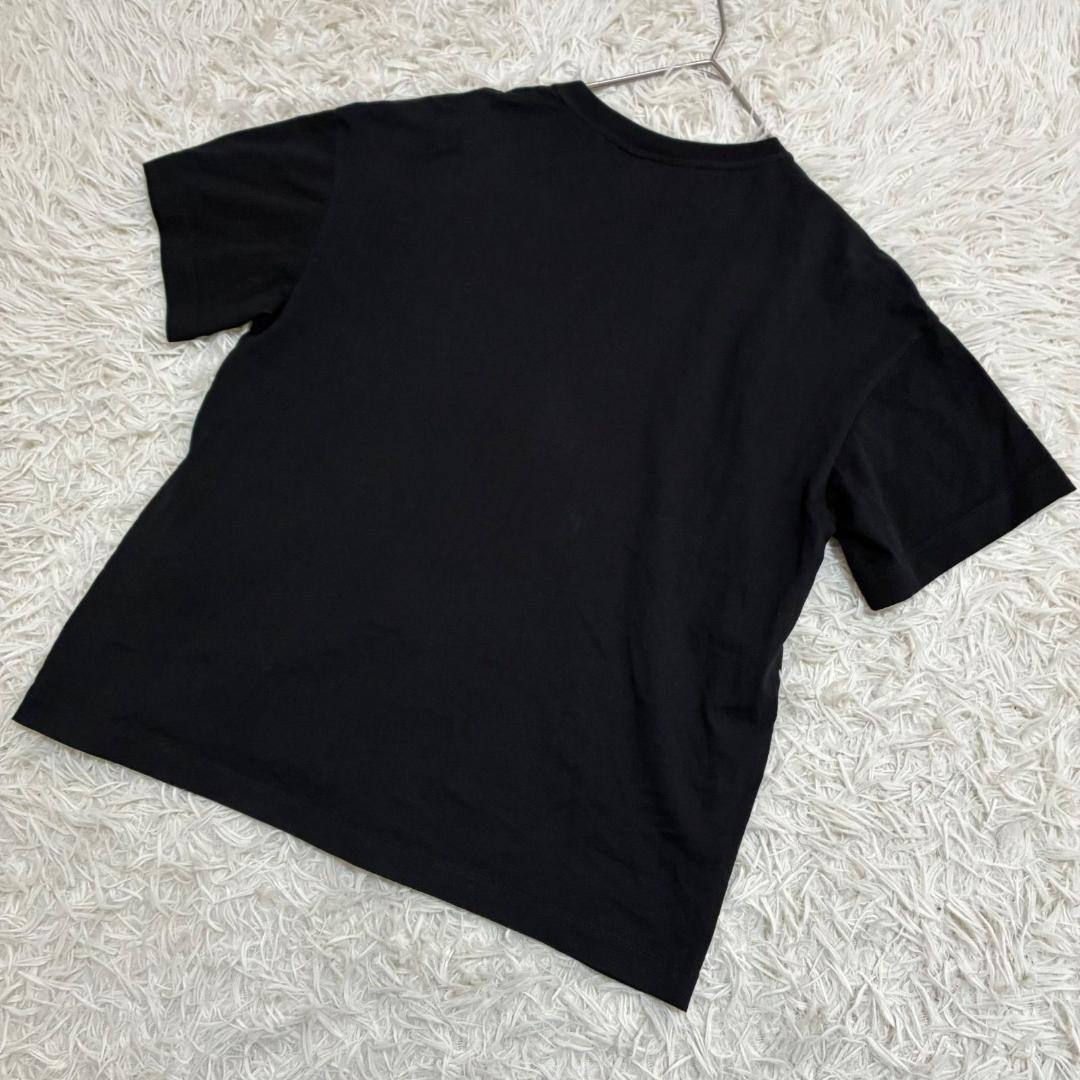 12419✨フェンディキッズ ビッグロゴ Tシャツ カットソー 黒 12A