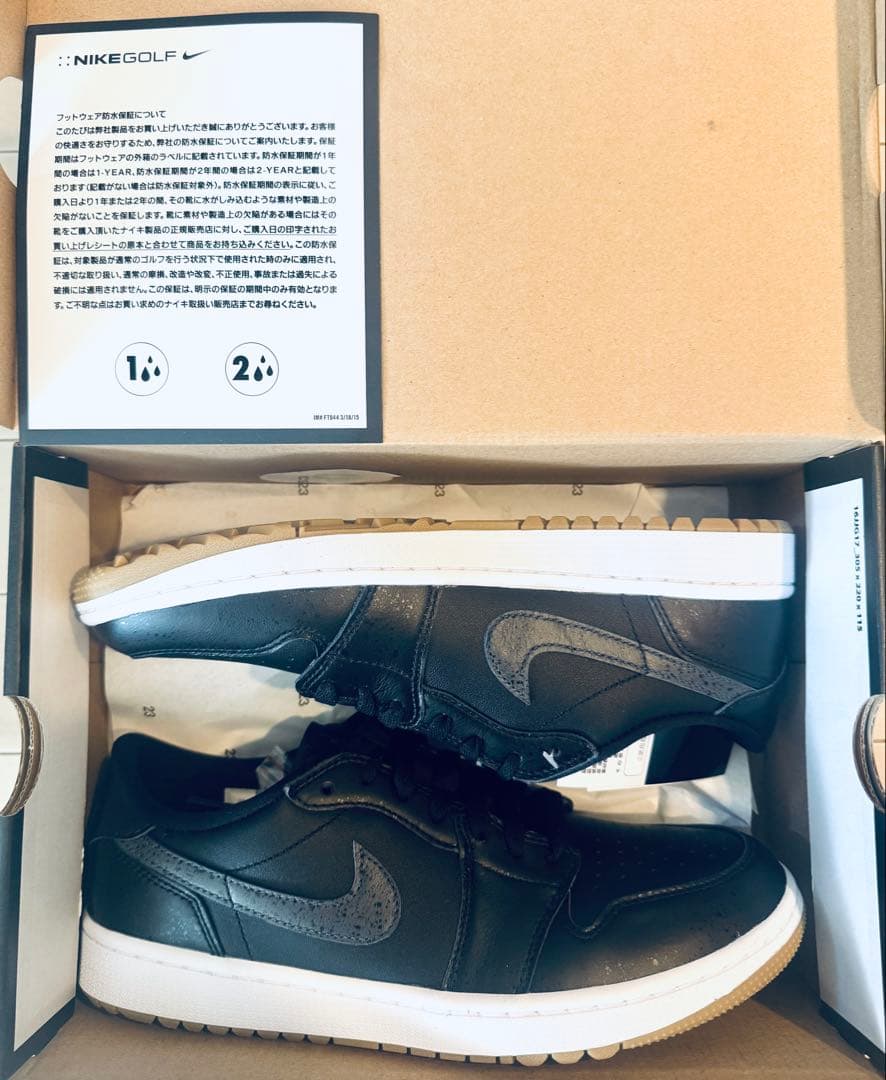 【新品・未使用】NIKE air jordan 1 low G 27.5cm