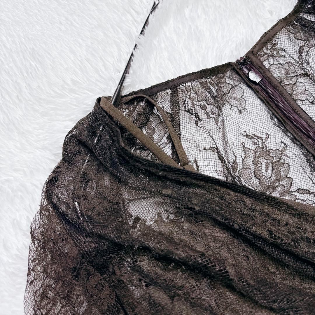 極美品 Ameri VINTAGE LADY LACE VEIL DRESS