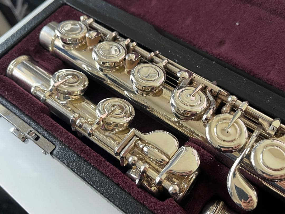 to e　YAMAHA YFL-312 フルート 頭部管銀製 Eメカ付き