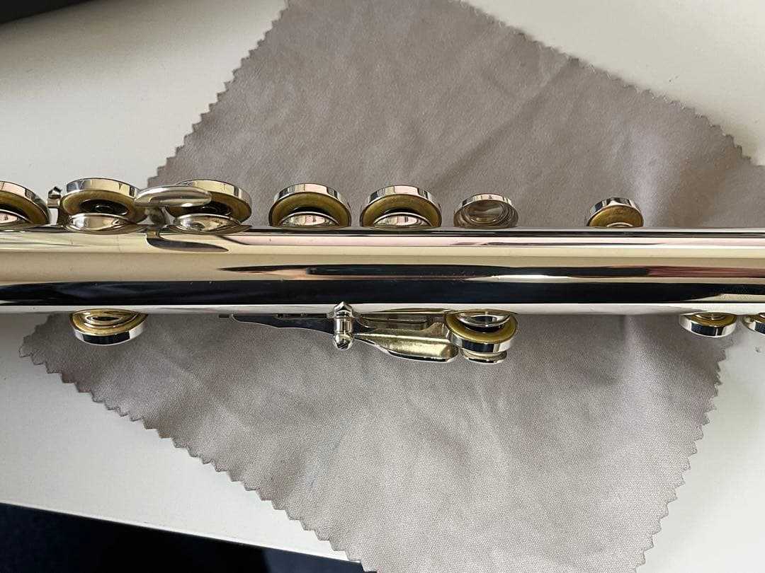 to e　YAMAHA YFL-312 フルート 頭部管銀製 Eメカ付き