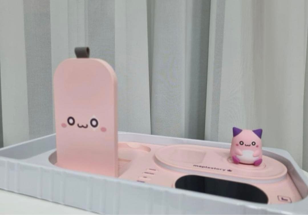 メイプルストーリー　ピンクビーンワイヤレスチャージャー