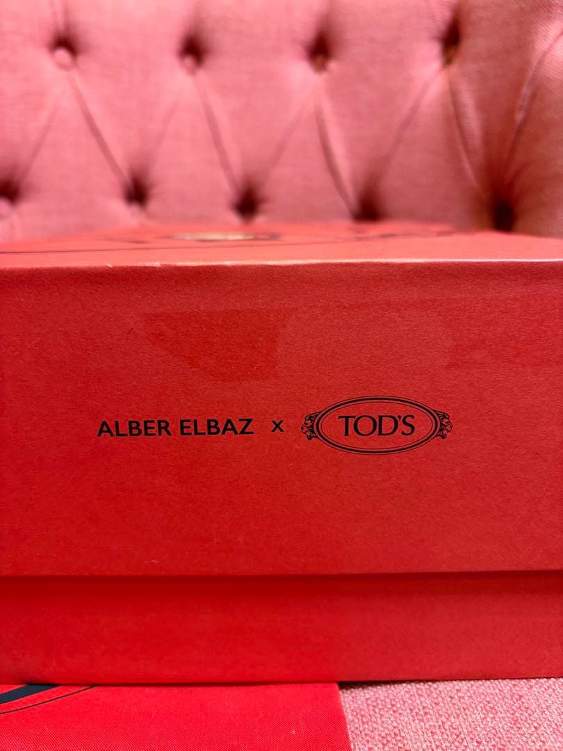 極美品　TOD'S ローファー　スニーカー　黒　ブラック　36