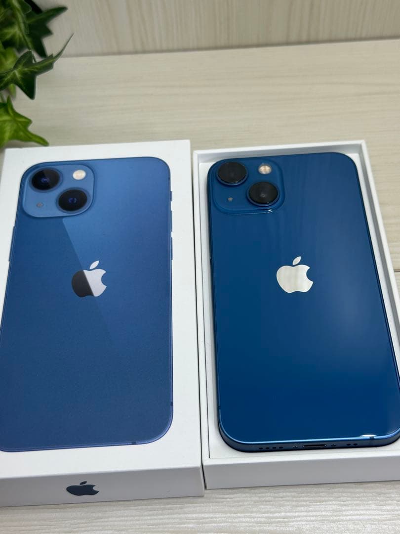 ⭐️美品⭐️ ✨iPhone 13 Mini 128GB ブルー✨