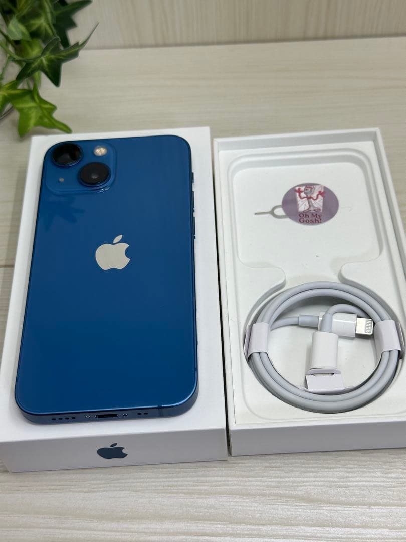 ⭐️美品⭐️ ✨iPhone 13 Mini 128GB ブルー✨