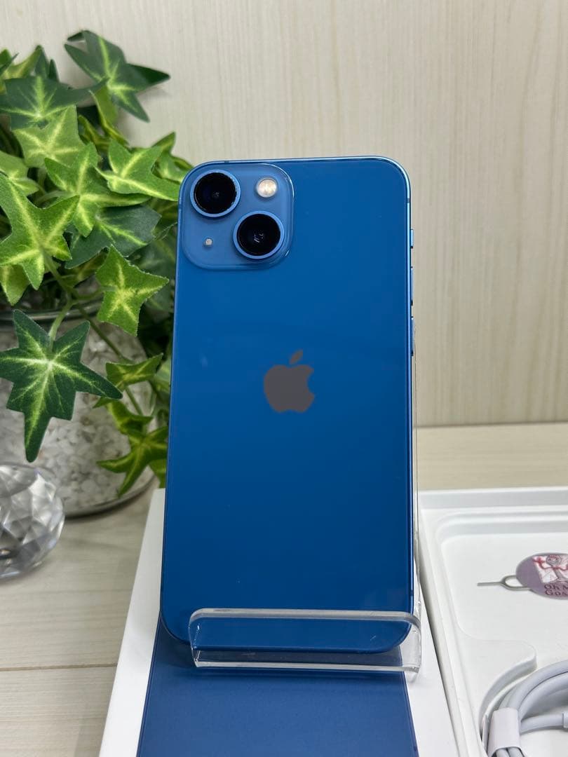 ⭐️美品⭐️ ✨iPhone 13 Mini 128GB ブルー✨