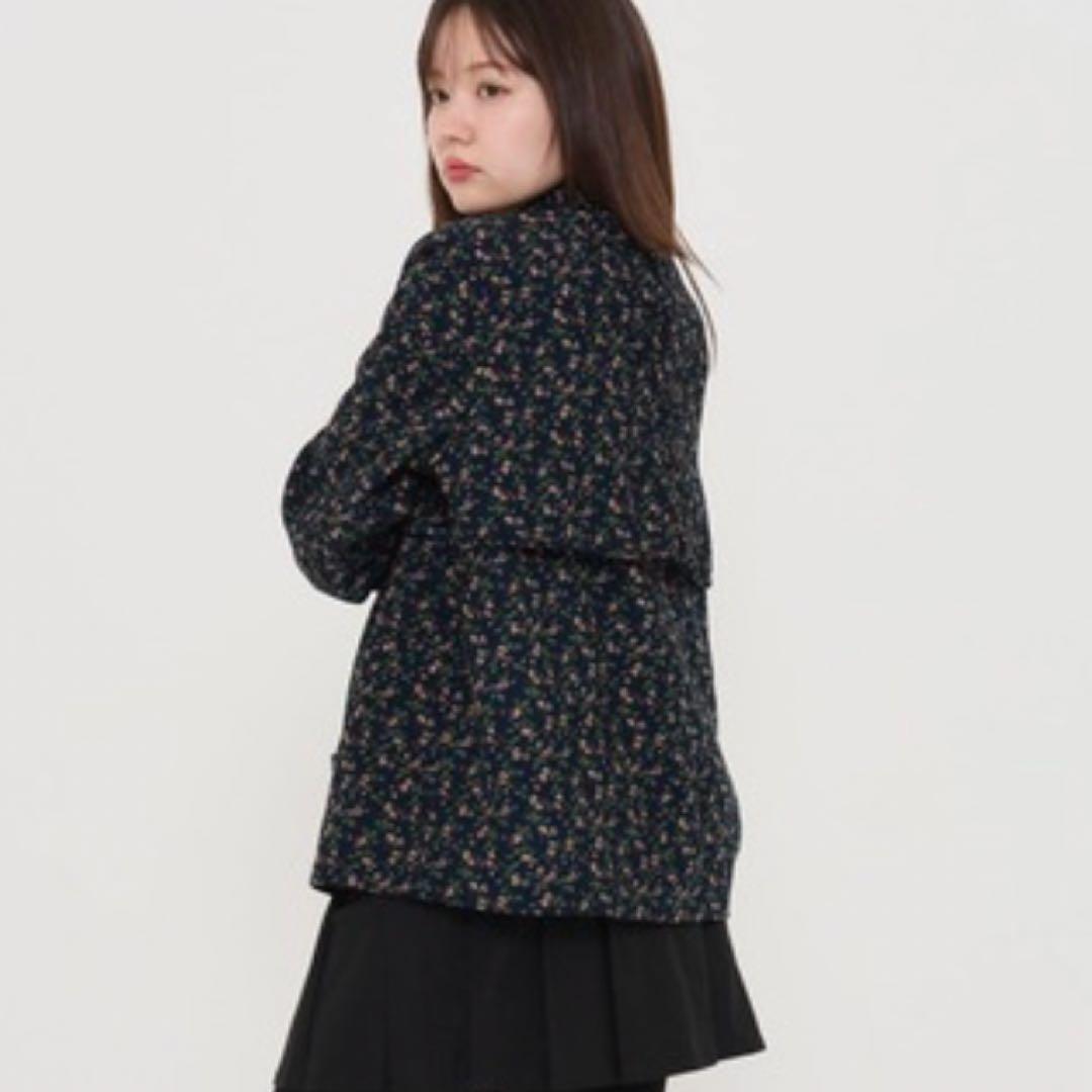 tina jojun 小花柄 ジャケット