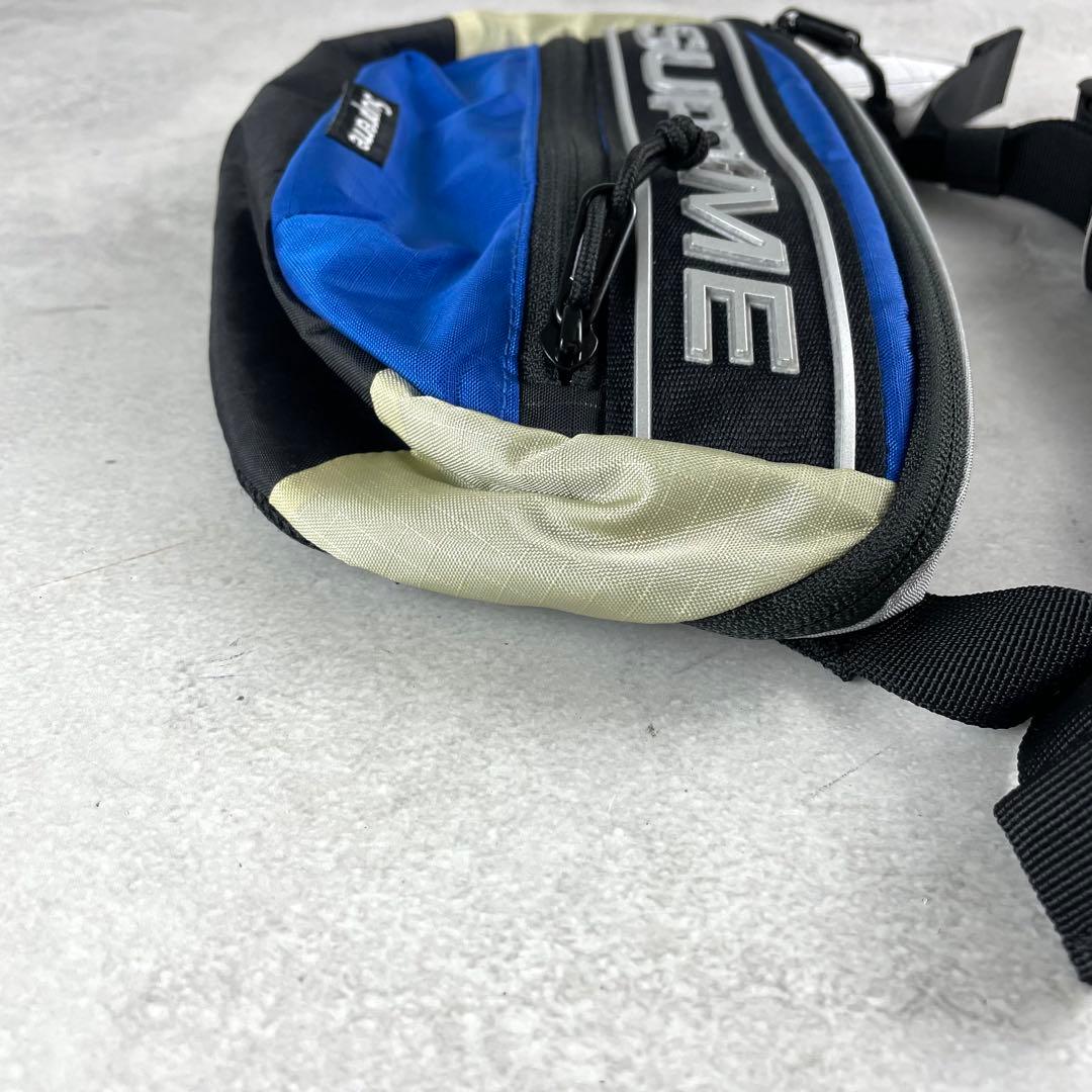 未使用タグ付き✨ シュプリーム ウエストポーチ スポーツ 軽量 ブルー系