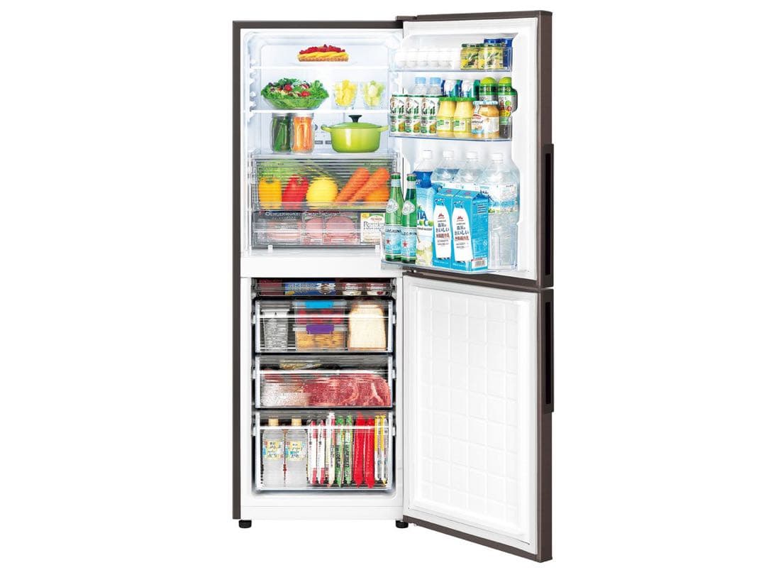 SHARP ノンフロン冷却冷蔵庫 SJ-PD28E-W 280L