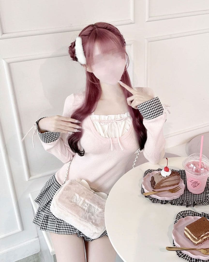 michellMacaron honeymew ワンピース