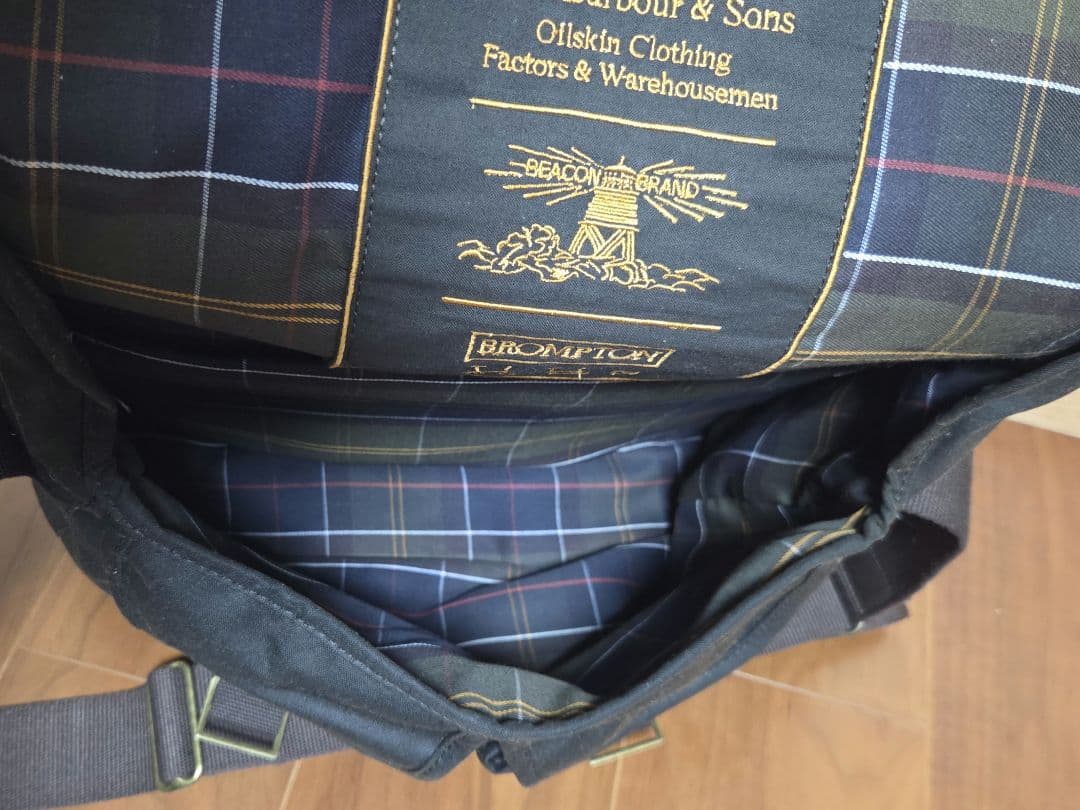 ブロンプトン×バブアー タラスバッグ オマケ有