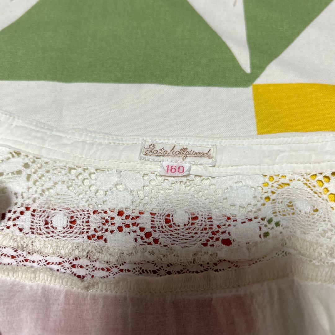 ❤︎新品未使用❤︎ゴートゥーハリウッド 160 レース ブラウス