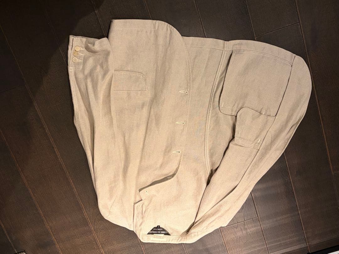 コム・デ・ギャルソン　オムプリュス　リネンジャケット