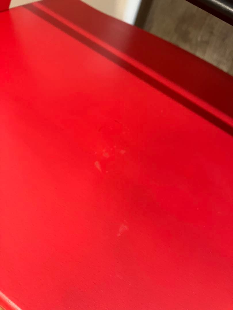 ストッケSTOKKEトリップトラップ　赤　ベビーガードつき