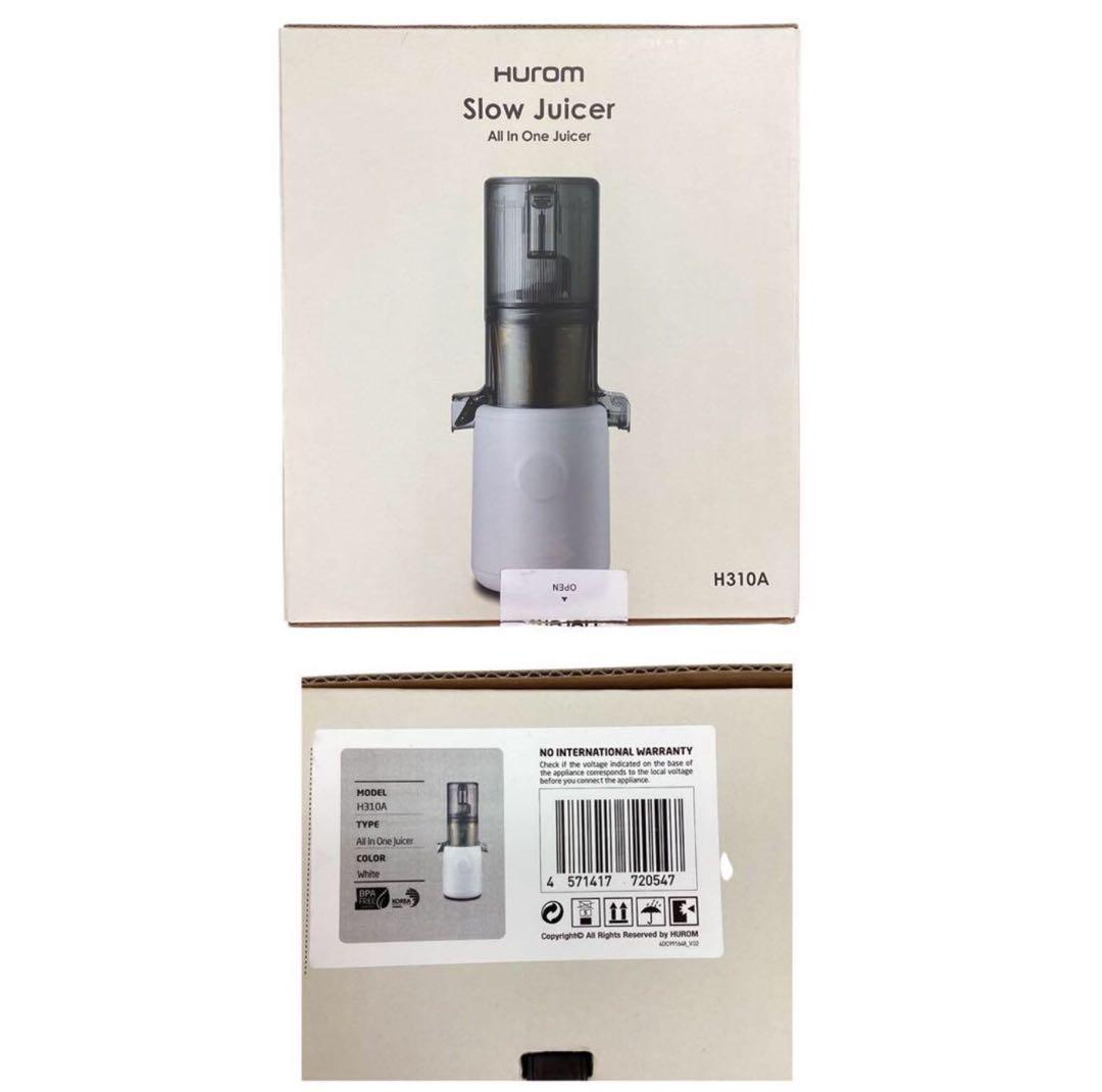 【アウトレット】H310A HUROM スロージューサー ラベンダー