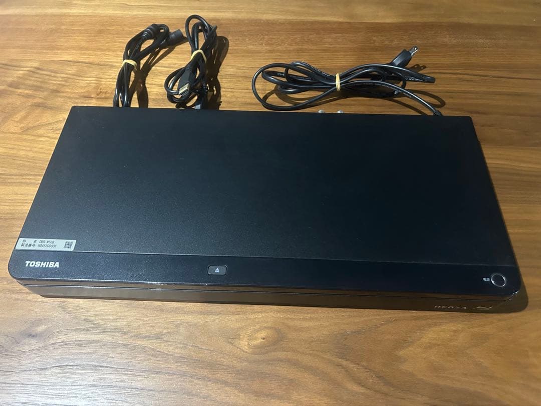 TOSHIBA REGZA ブラックブルーレイレコーダー