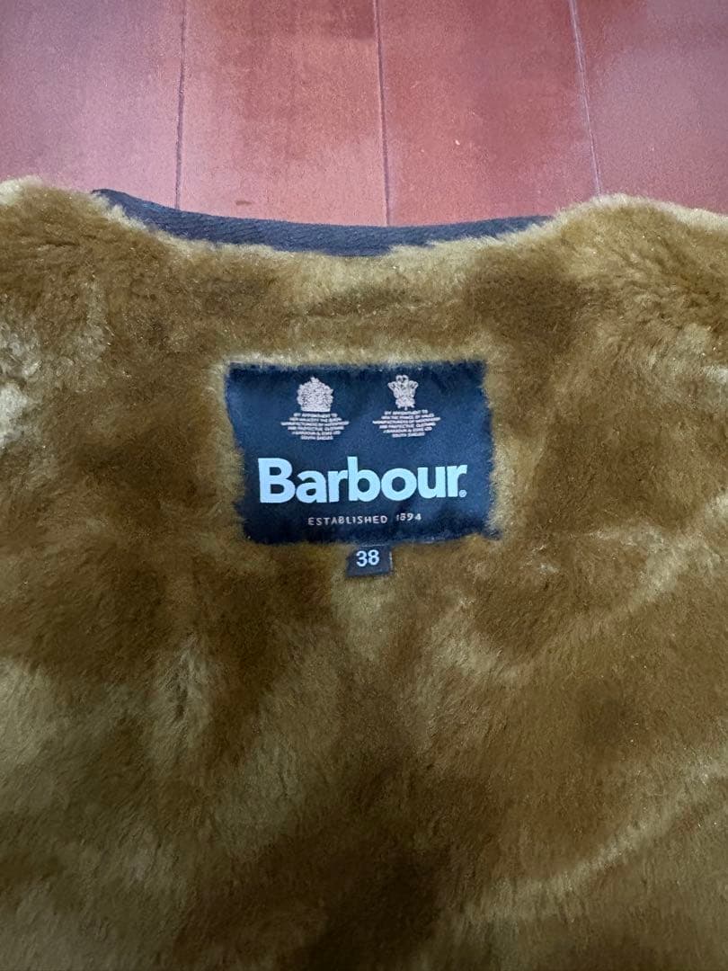 Barbour インナーベスト サイト内最安値美品　サイズ38 ビデイルに