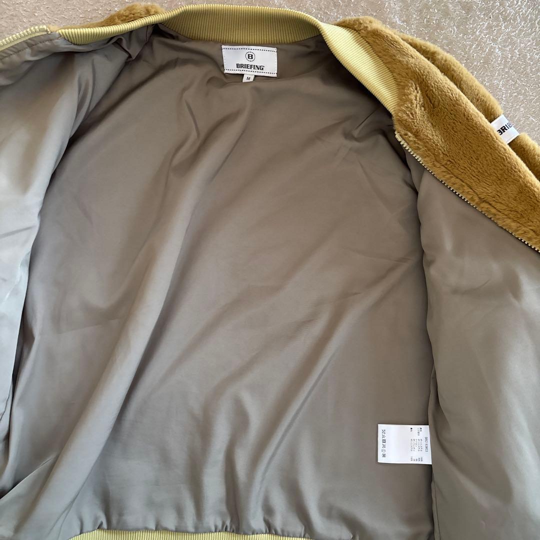 ブリーフィング　ファーブルゾン　カーキ　ほぼ未使用　M