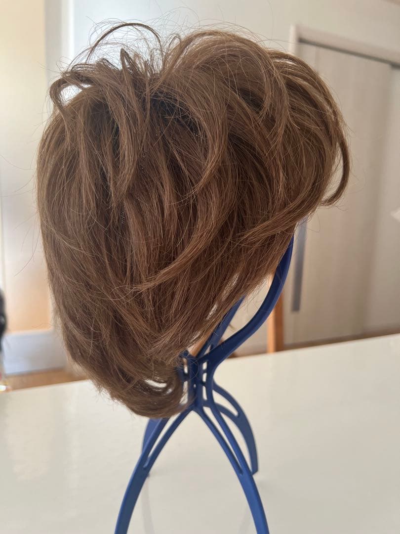 plumeウィッグ　ブラウン　ショート　フルウィッグ