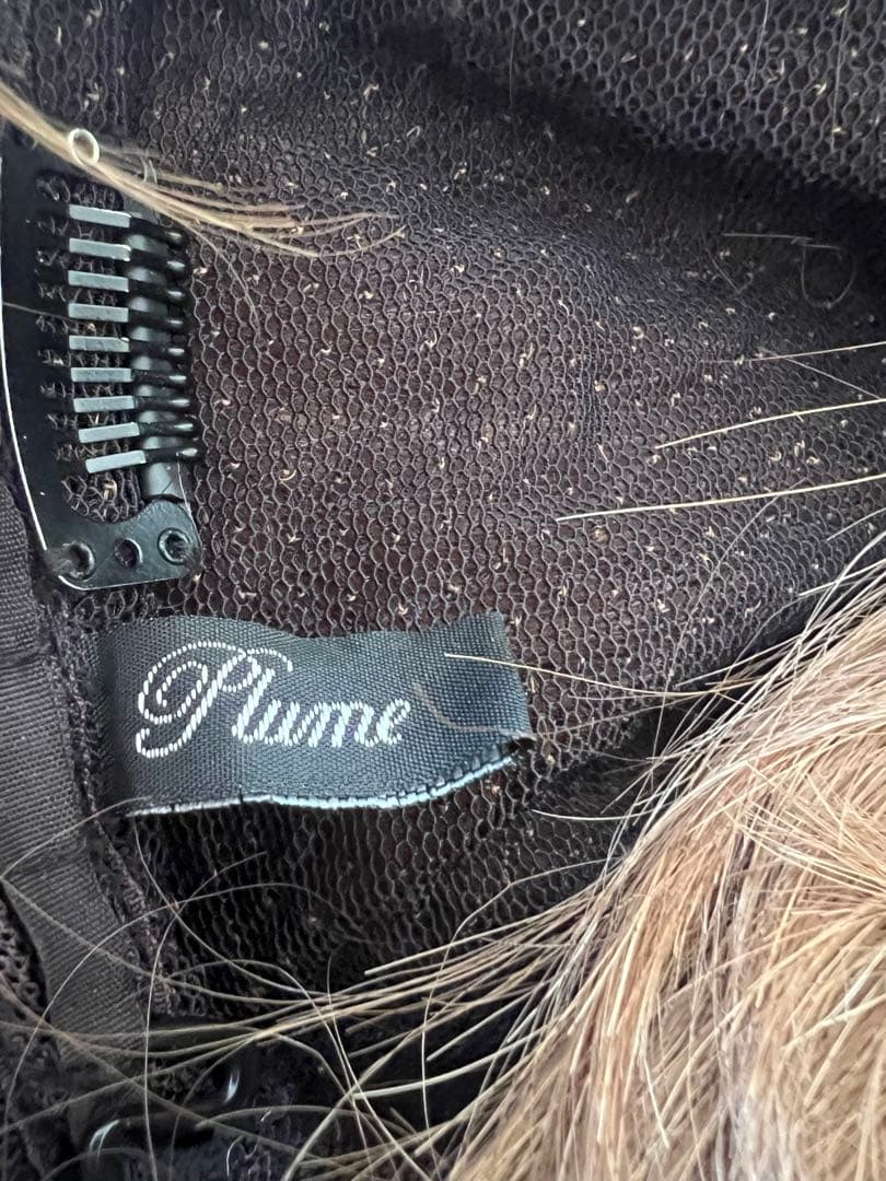 plumeウィッグ　ブラウン　ショート　フルウィッグ