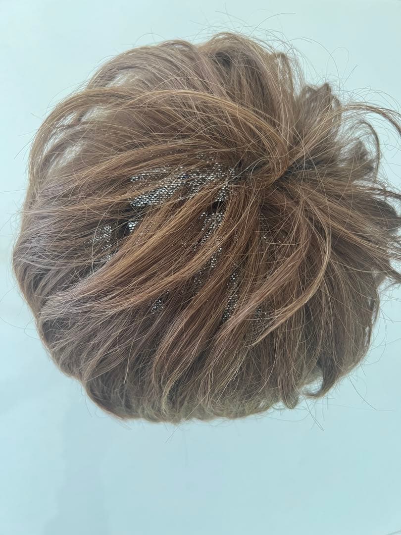 plumeウィッグ　ブラウン　ショート　フルウィッグ