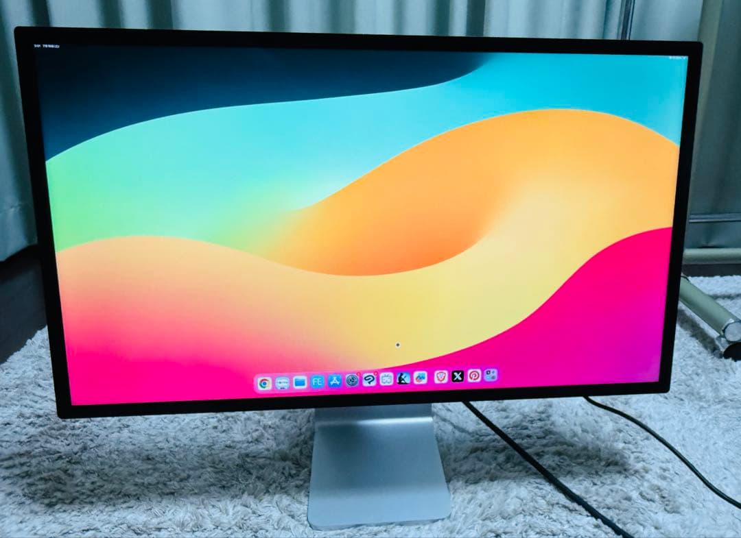 【美品】Studio Display 標準ガラス 傾きと高さを調整できるスタンド