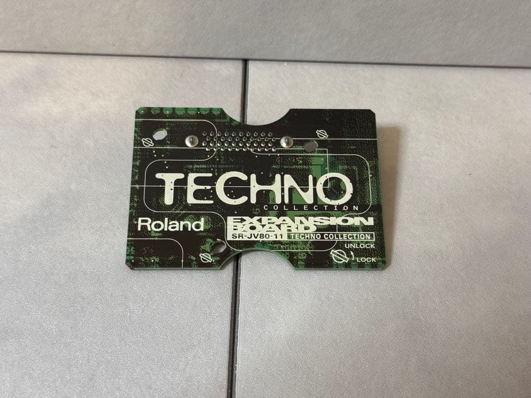 完全動作品 Roland SR-JV80-11 TECHNO