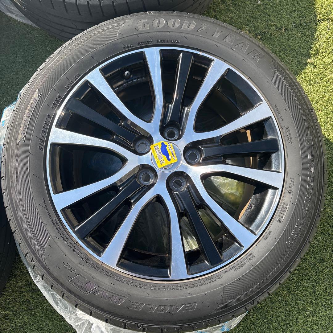 エスティマハイブリット　純正17インチホイール