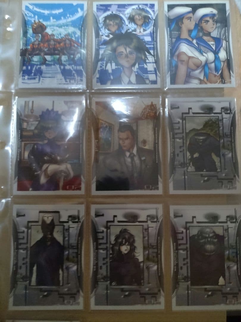 ナ*5様 士郎正宗　攻殻機動隊　トレーディングカード　54枚