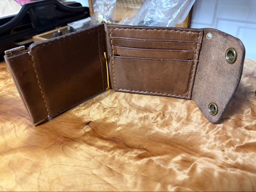 クロムエクセル　ショートトラッカーウォレット