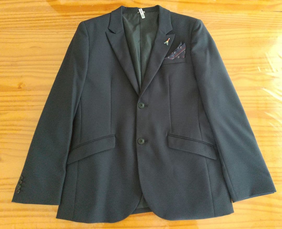 ELLE ゆったりスーツ 男の子 170cm 卒業式 フォーマル 6点セット