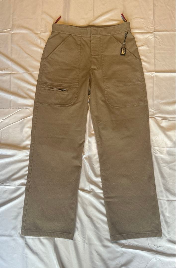 00s Prada sport gimmick cotton poly パンツ