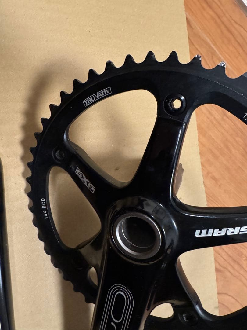 SRAM Omnium クランクアーム 48T ブラック　170mm BB付き