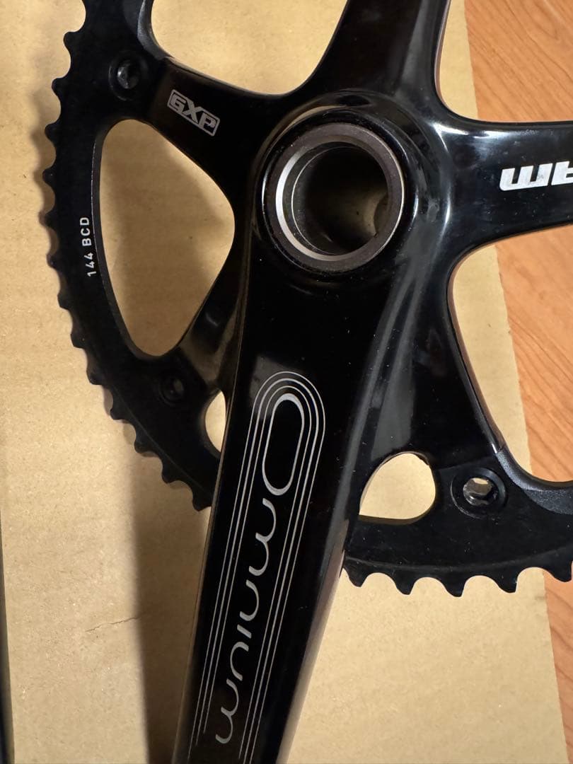 SRAM Omnium クランクアーム 48T ブラック　170mm BB付き
