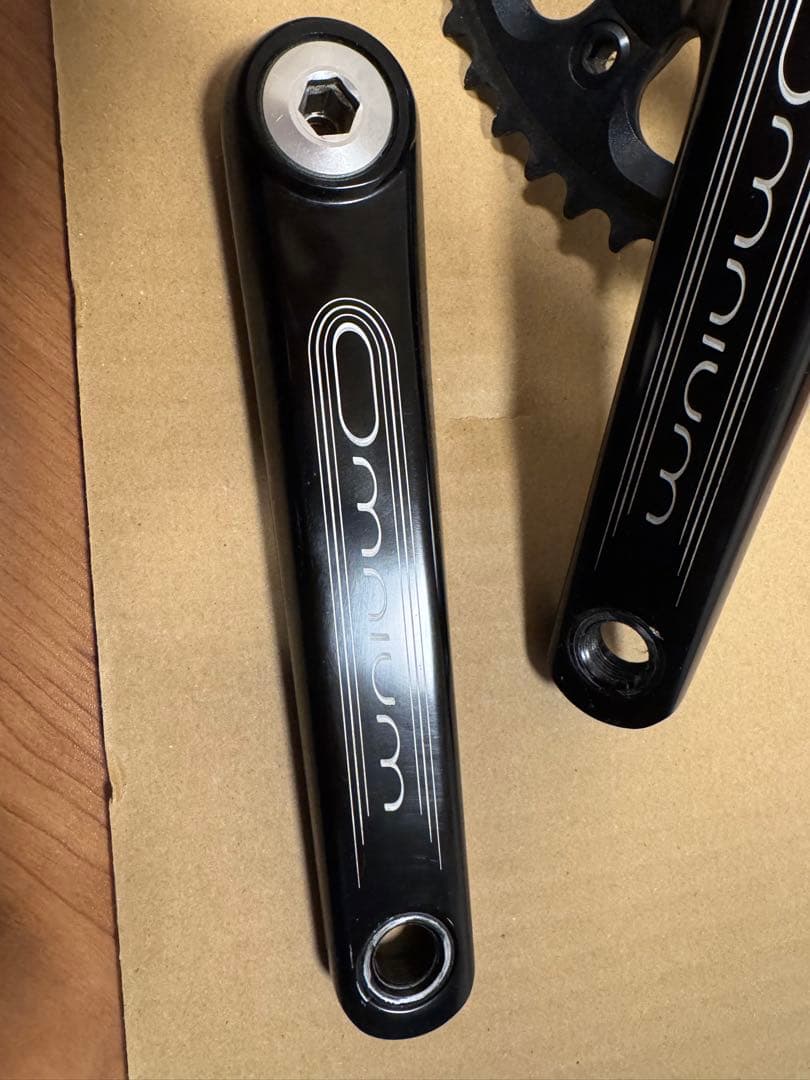 SRAM Omnium クランクアーム 48T ブラック　170mm BB付き