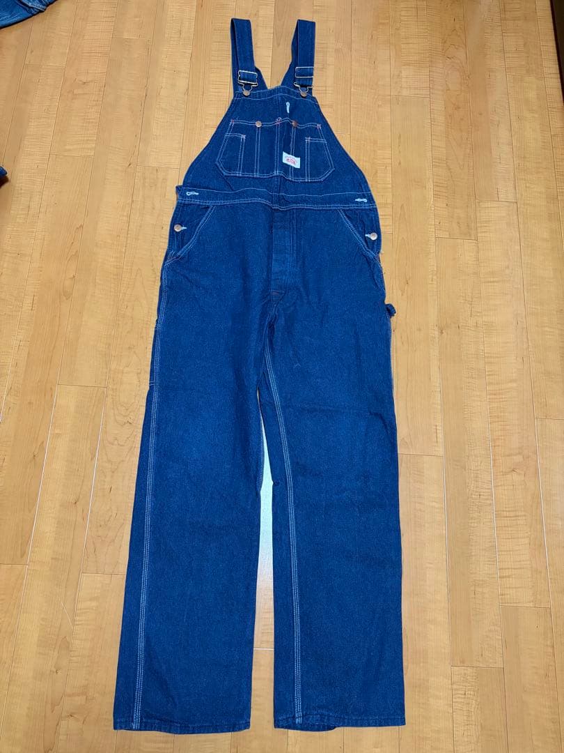 ROUND HOUSE オーバーオール　W34L32