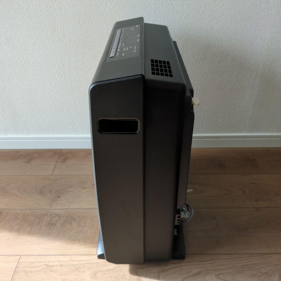 【美品】リンナイ　Rinnai　ガスファンヒーター　黒　都市ガス用