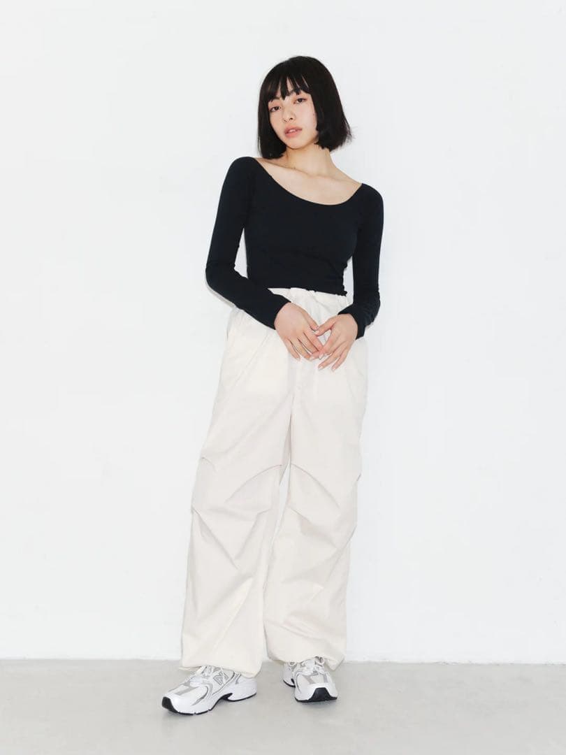 Encircle Big Pants ホワイトtofu 新品未使用