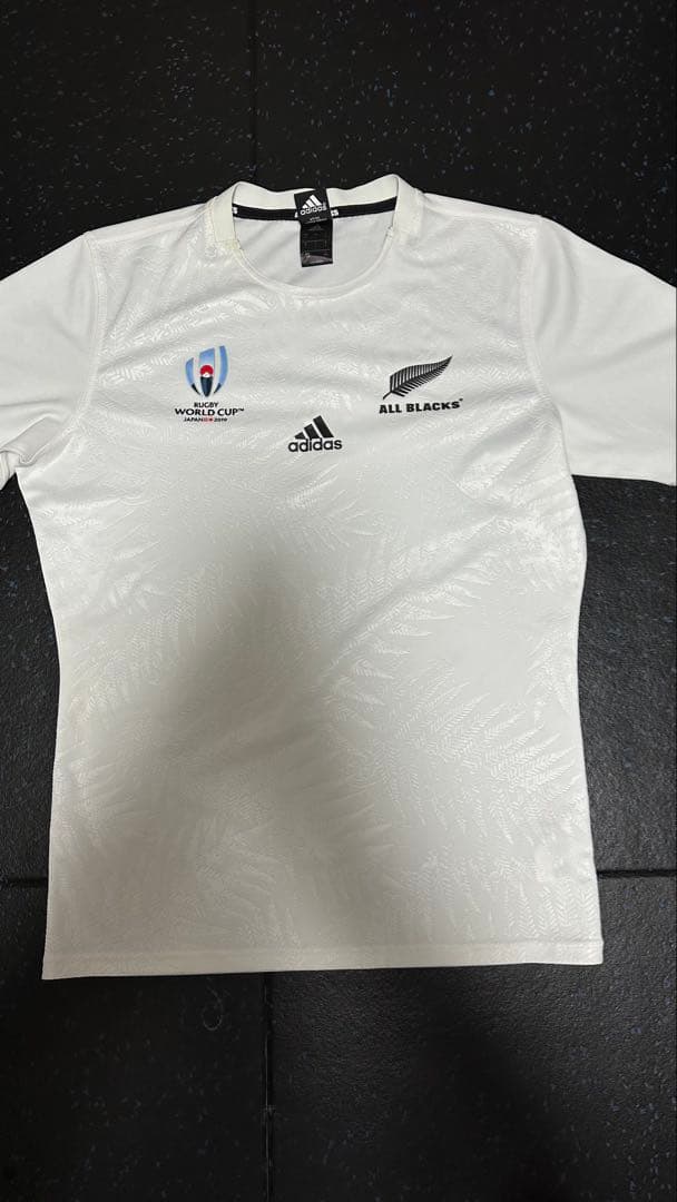 裕*ん様 アディダス オールブラックス ラグビーワールドカップ2019ゲーム白セ